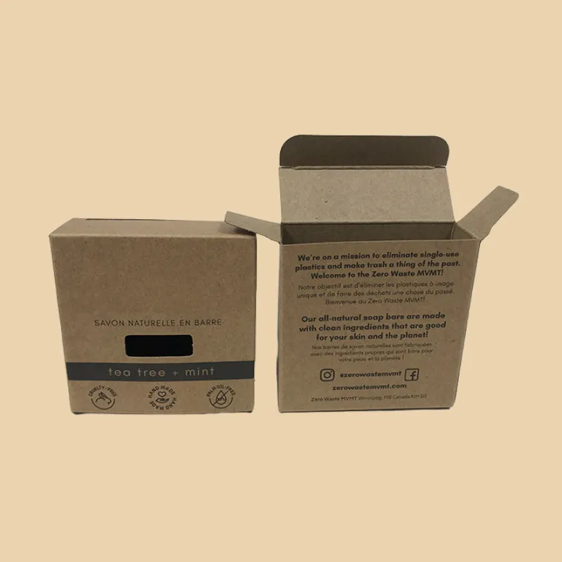 Brown Kraft Soap Boxes