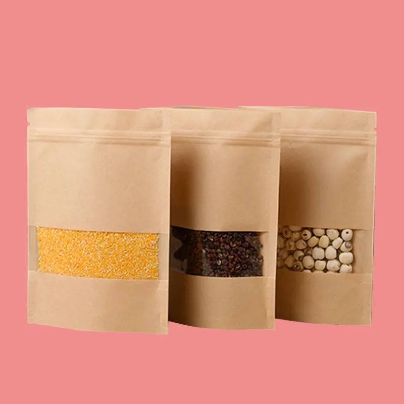 Kraft Standup Pouches