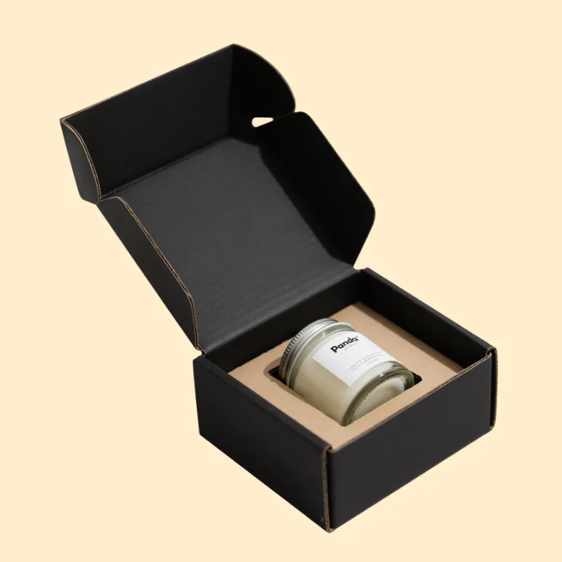 Black Shipping Boxes