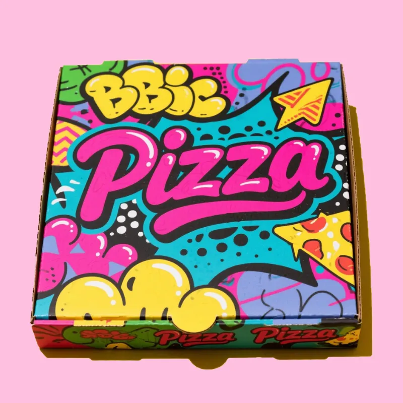Printed Pizza Boxes