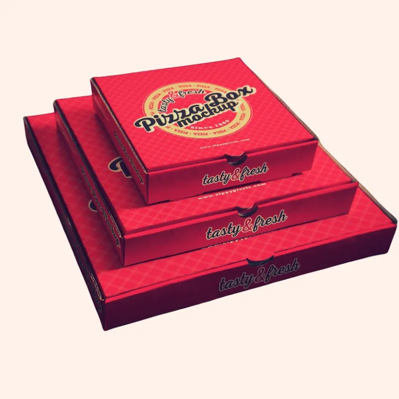Printed Pizza Boxes
