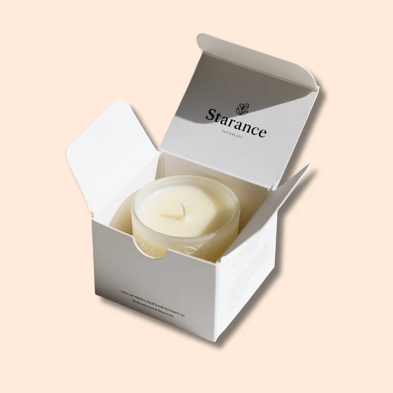 Cardstock Candle Boxes