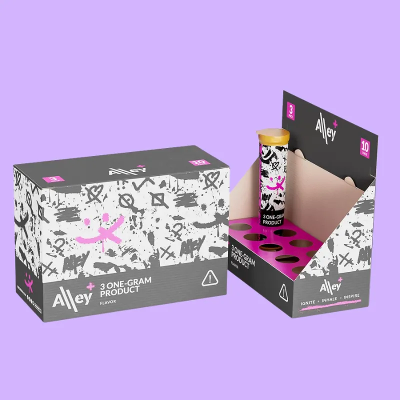 Custom Flat Tuck Display Boxes