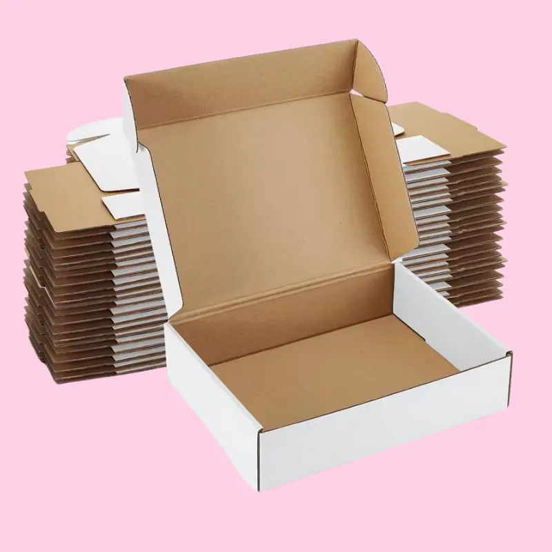 Kraft White Boxes